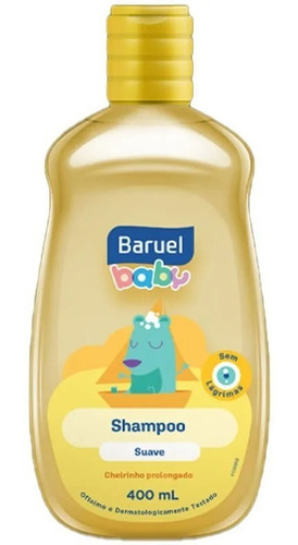 Shampoo Infantil Baruel Baby Suave 400ml