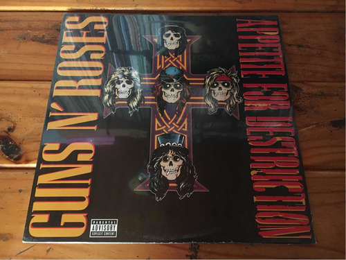 Guns N' Roses Appetite For Destruction Vinilo Cerrado Nuevo!