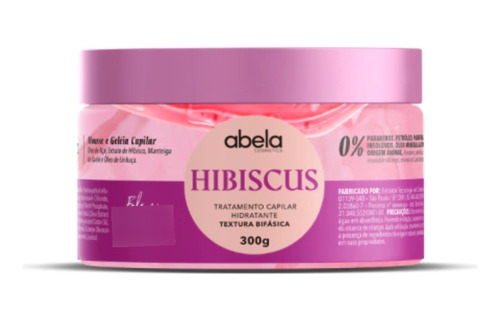 Kit Abela Hope Shampoo 1 Litro Condicio E Masc Hibiscus 300g