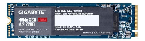 Disco sólido SSD interno Gigabyte GP-GSM2NE3128GNTD 128GB