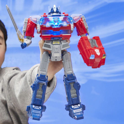 Optimus Prime Con Luz Y Sonidos Transformers One