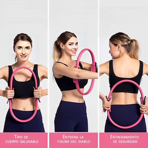 Pilates Kit 5 En 1, Kit Pilates Casa, Con Aro De Pilates,