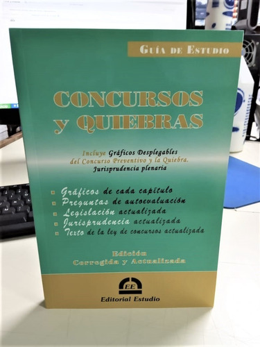 Libro Guía De Estudio Concursos Y Quiebras Ultima Edicion