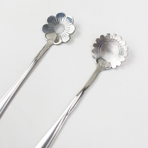 Imagem 1 de 3 de Conjunto De Colher Flor 2pcs