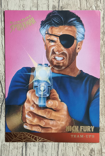 Cards Fleer Ultra Homem Aranha Team-ups Black Widow Fury (Usado)