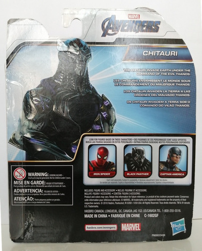 Chitauri Del Ejercito De Thanos - Avengers Endgame - Hasbro (Usado)