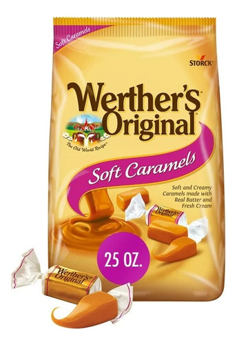 Werther's Original Soft Caramel Dulces Americanos 709g