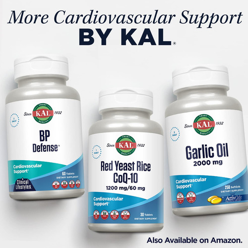 Suplemento Kal Magnesium Taurate Plus 400 Mg Com Coenzima B6