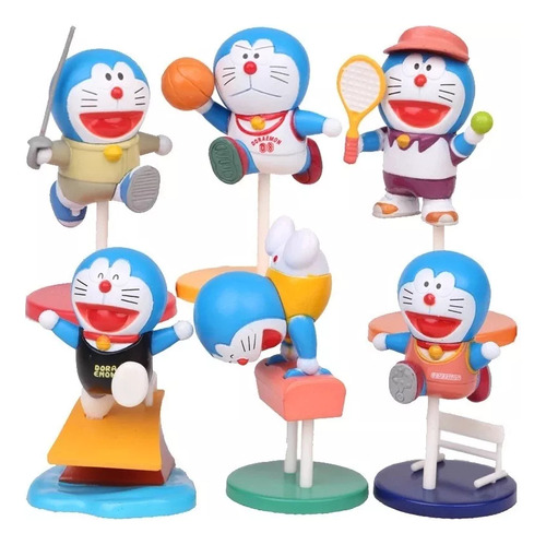 Figuras Anime Doraemon El Gato Cósmico Deportes