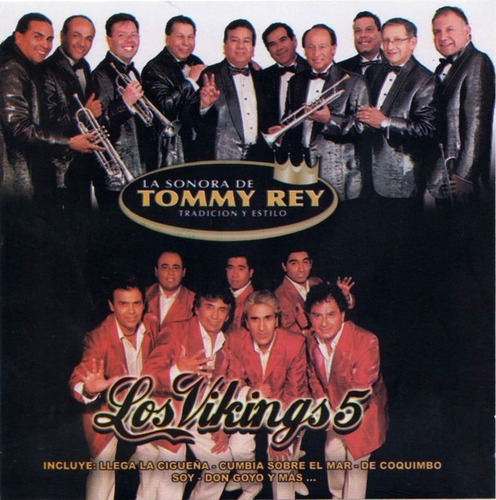 Tommy Rey* Y Los Vikings 5  La Fiesta Tropical De Chile Cd