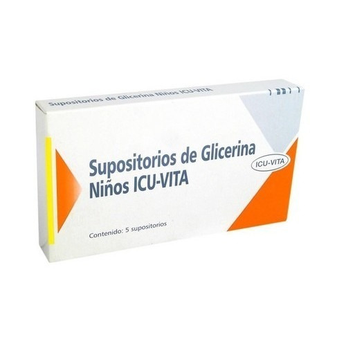 Supositorios Glicerina Icu Ni¥os X 5