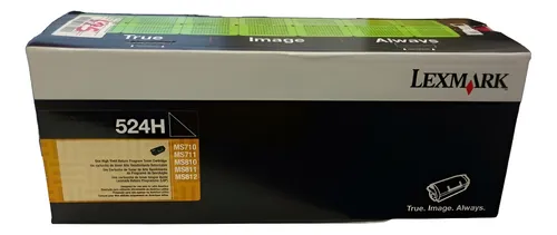 comprar Toner Lexmark 524h  Ms710  Ms711 Ms810 Ms811 Ms812 Original 