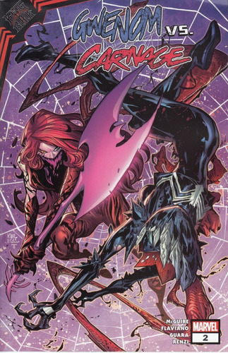 Comic Marvel Gwenom Vs Carnage # 2 King In Black