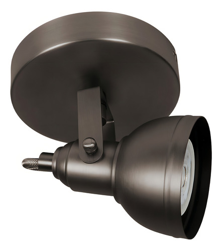 Lámpara De Pared O Techo Dirigible 1 Spots Tr-2413 6w Estructura Acero