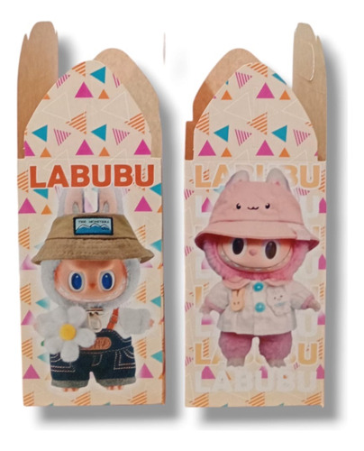 Plim Plim Kit Fiestas De Cumpleaños Cajas+vasos+platos 20p Labubu Labubu Labubu