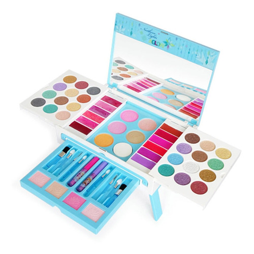 Kit De Maquillaje Para Niños Lavable Moda Conjunto De Maqui