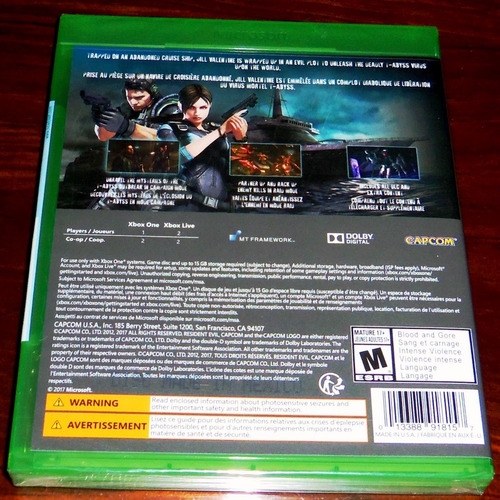 Videojuego Resident Evil Resident Evil Revelations Xbox One (Usado)