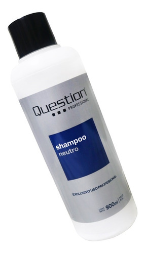 Shampoo Profesional Neutro Question 900ml Peluquería Pelo E