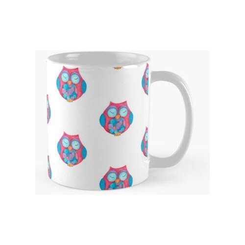 Taza Boho El Búho Dormido Calidad Premium