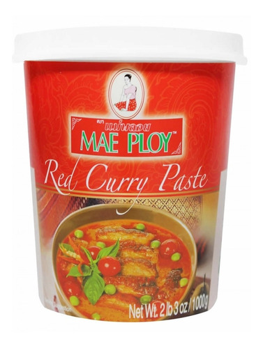 Pasta De Curry Rojo Tailandes 1 Kg - Kg a $90000