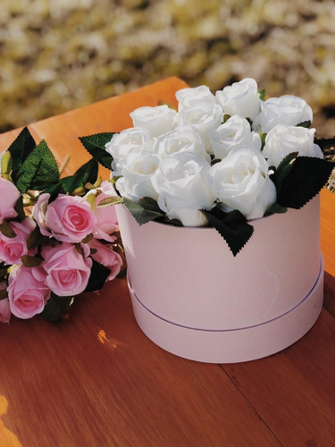 Imagen 3 de 8 de Rosas Artificiales Ramo X6!