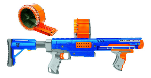 Nerf Raider Cs-35 Blaster Con 70 Dardos Adicionales