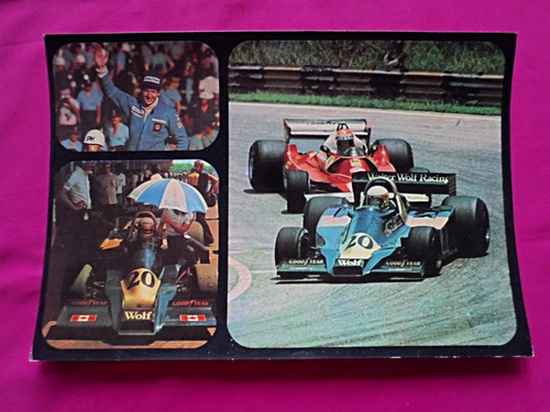 Poster Jody Scheckter - Wolf Wr1 - Ford