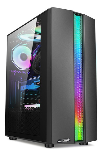 Gabinete Gamer Sentey S20 Rgb Usb 3.0 Ventana De Acrílico Pc