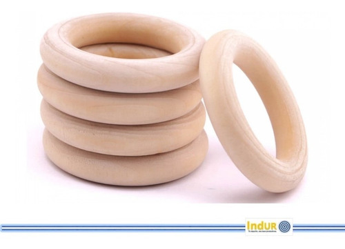 Argolla En Madera De 42mm Para Barrote 33mm X 100 Unidades