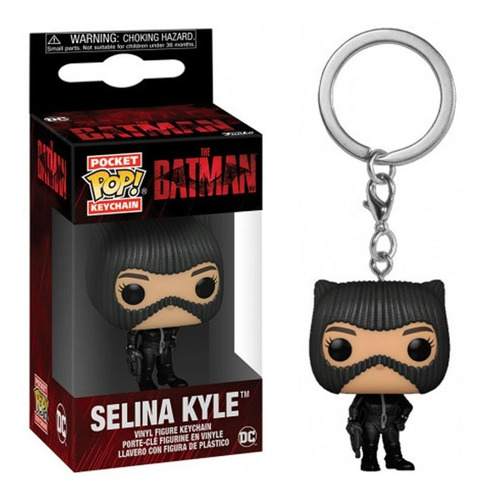 Funko Pocket Pop Keychain Selina Kyle Batman The Movie Unico