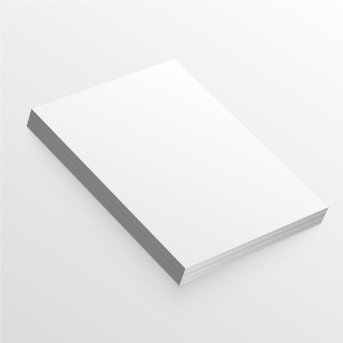 500 Unidades De Papel Propalcote 90 Gr Tamaño Cartas