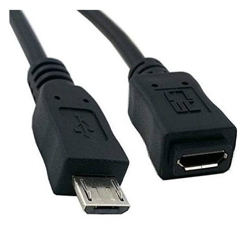 Cy Micro Usb 2.0 Tipo B 5 Pines Macho A Micro Usb Hembr...