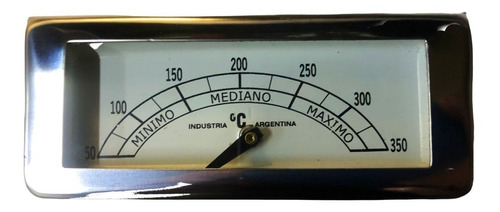 Pirómetro Reloj Rectangular Horno Parrilla Salamandra