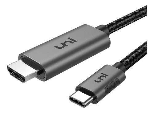 Cable Adaptador Uni Usb C A Hdmi, 4k @60hz, 1,80 Metros