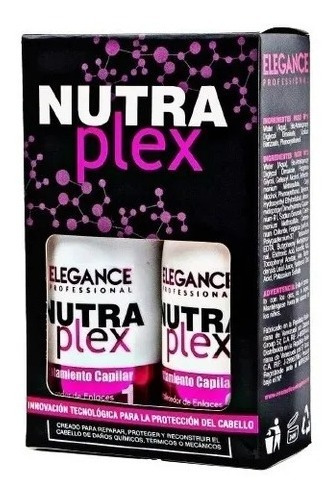 Reparador De Cabello Nutraplex  Elegancede 2 Pasos