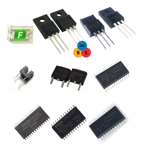 Fusible F1, Transistor, Integrado Para Rep Impresoras Epson 