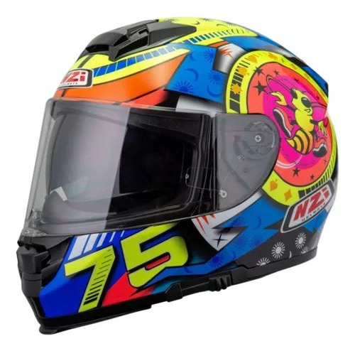 Casco Moto Integral Nzi Visor Doble Visor Eurus Devotobikes