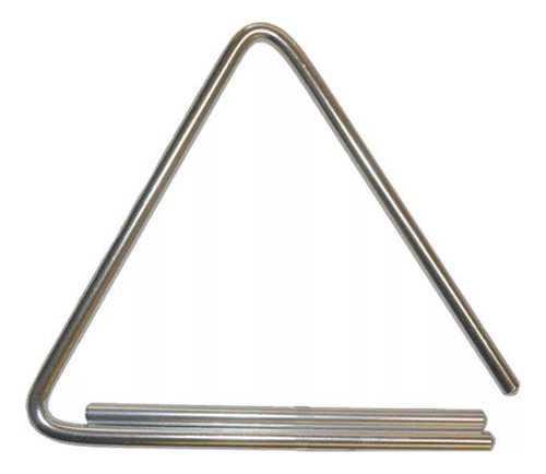 Triángulo Power Beat 3 Tonos 16cm Aluminio Con Golpeador 7a-