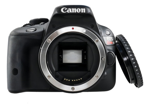 Canon EOS Rebel SL1 DSLR color negro