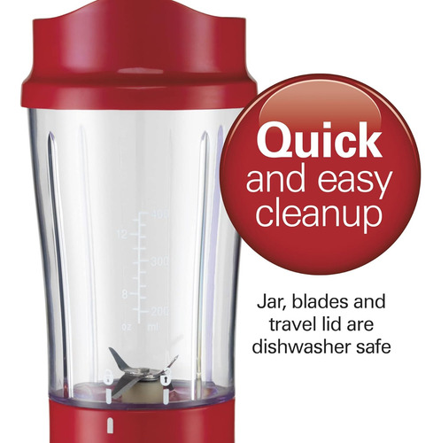 Hamilton Beach Portable Blender For Shakes And Smoothies Ad