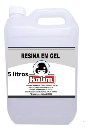 Resina Acrílica Base Água Excelente Custo-benefício 5l Kalim