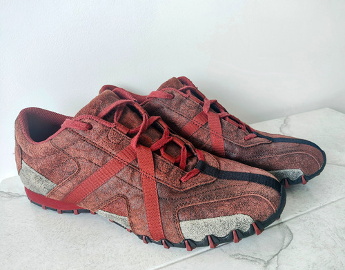 Zapatos Diesel Hacker Rojo/negro