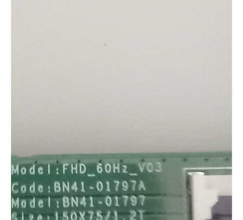 Placa T Con Tcon Tv Un46eh5300 Un46eh5300g (Usado)