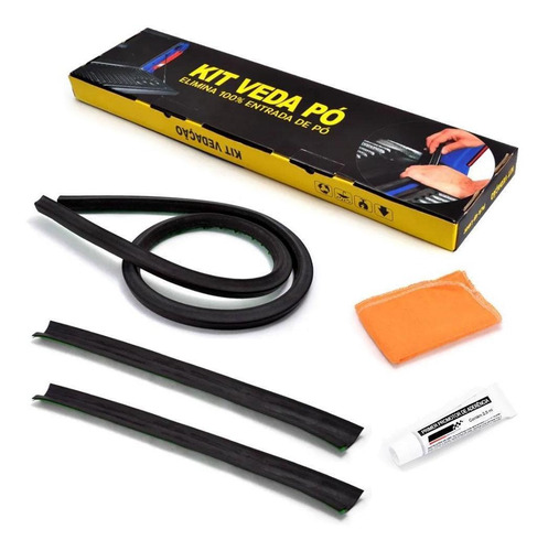 Kit Vedação Caçamba Ranger 2017 2018 - Proteção Contra Pó