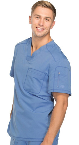 Imagen 3 de 6 de Dickies Dk610 Filipina Dynamix Hombre Quirúrgica Clínica