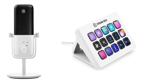 Elgato Wave:3 - Microfono Y Controlador Stream Deck Mk.2 