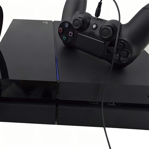 Auricular Playstation 4 Ps4 Gamer Microfono Pc Color Negro Color de la luz No aplica