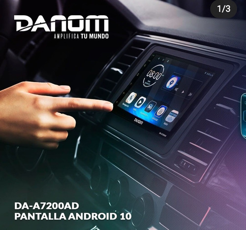 Reproducto Danom Con Pantalla 7 Pug  Androide Da-a7200ad