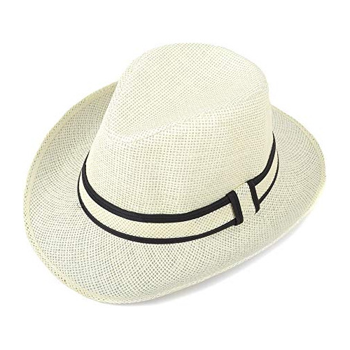 Westend Fedora De Ala Ancha De Verano Unisex - Sombreros Par