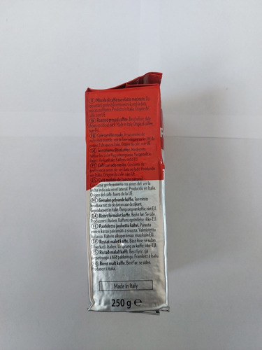 Café Lavazza Calidad Rossa Molido Tostado 250g